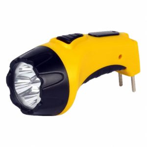 Фонарь с/д с прямой зарядкой 4LED желтый Smartbuy