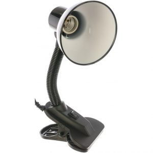 Светильник Ultraflash на прищепке, металл ЧЕРНЫЙ 60ВТ Е27 UF-320 C02