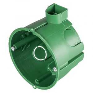 Коробка установочная СП 68(65)х60 зеленый  (блочная) Shneider IMT35101