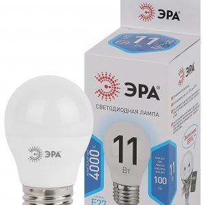 Лампа с/д ЭРА LED Р45-11W-840-Е27