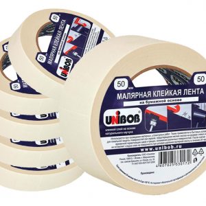 Лента малярная 50Х50м UNIBOB К28139