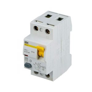 Автомат. выключатель IEK UZO 2п 63А