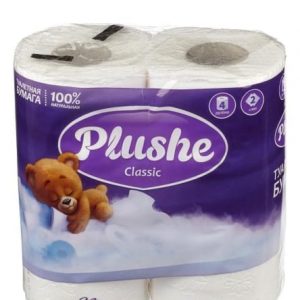 Туалетная бумага Plushe Классик 2сл. (4шт)