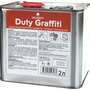 Средство для удаления граффити готовый состав “PROSEPT” DUTY GRAFFITI