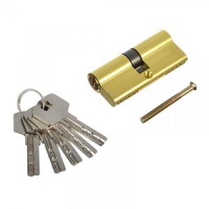 Личинка Медио 35х35 1К 70мм СР золото ключ-фик. анг.ключ