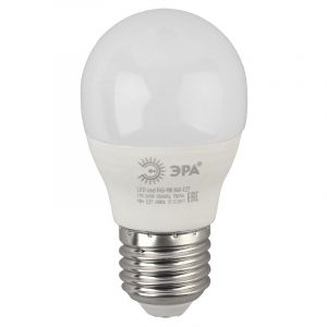 Лампа с/д ЭРА LED Р45-9W-860-Е14