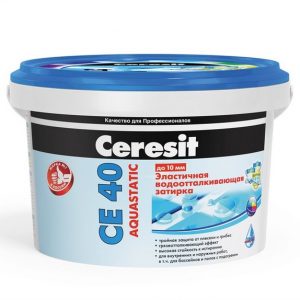 Затирка “Ceresit” CE-40  2 кг 4-10мм Небесный 80