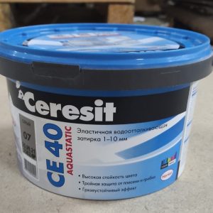 Затирка “Ceresit” CE-40  2 кг 4-10мм Манхеттен 10