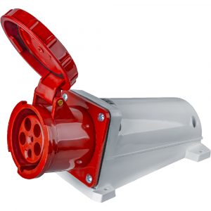 Розетка стационарная наруж.  14 295  NCA-SR114–16- 380 3Р+РЕ+PE IP44