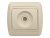 Розетка телевизионная крем Zirve 501-000303-272