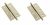 Петля дверная съемная левая 3,5х2,5х2,5 хром Palladium Sarento