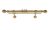 Карниз “Элегантс” + У-шина 2,0 чайное золото ARLEN